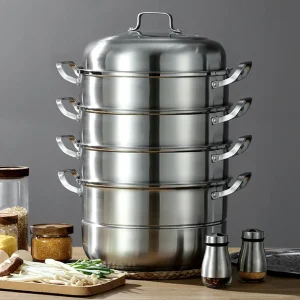 Stainless Steel 5-tier  Food Steamer